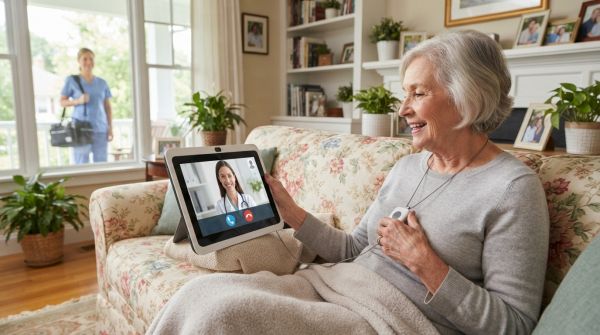 La téléassistance, un complément aux services de santé à domicile
