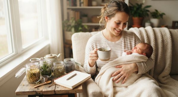 Tisanes essentielles pour une maternité apaisée et joyeuse